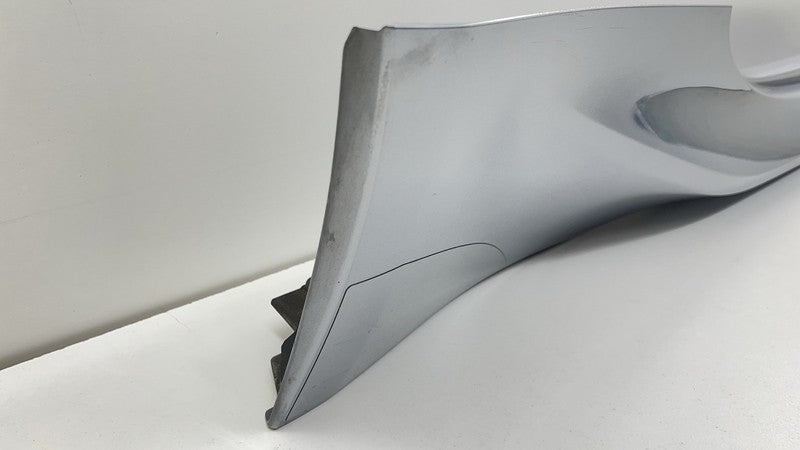 C19010043 22-25 TOYOTA GR86 PASSENGER RIGHT SIDE SKIRT ROCKER PANEL COVER TRIM SILVER OEM