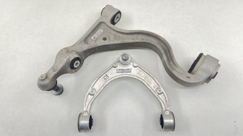 970.341.051.23 / 970 341 051 23 / 97034105123 10-16 PORSCHE PANAMERA PASSENGER RIGHT FRONT CONTROL ARM PAIR OEM