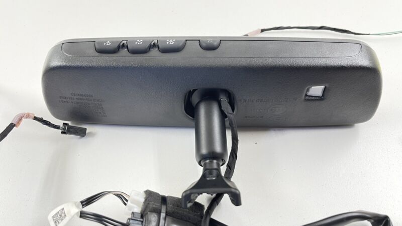 81801CA070 17-20 SUBARU BRZ REAR VIEW MIRROR AUTO DIMMING HOMELINK W/ HARNESS OEM