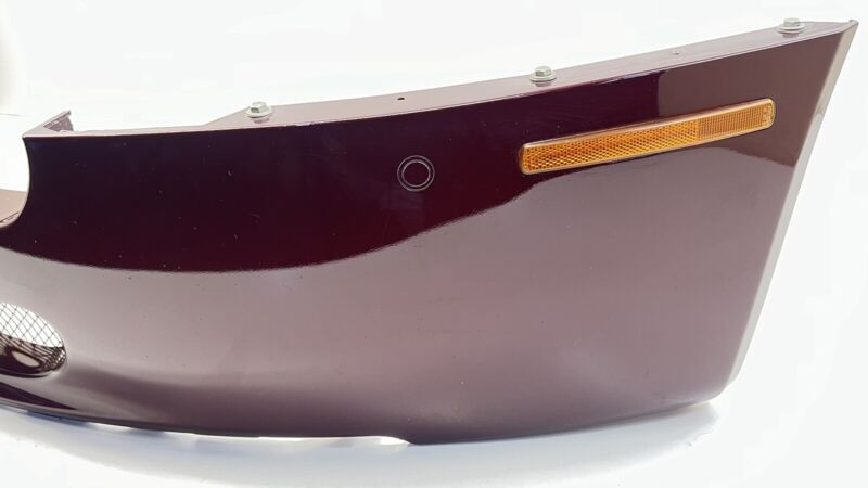 6G33-17D957 / 6G33 17D957 / 6G3317D957 07-10 ASTON MARTIN VANTAGE FRONT BUMPER COVER COMPLETE WITH GRILL MERLOT RED OEM