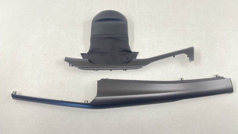 5H1-858-416-F-7KB / 5H1 858 416 F 7KB / 5H1858416F7KB 22-25 VOLKSWAGEN GOLF R INTERIOR CARBON FIBER TRIM SET W/ FRONT DO