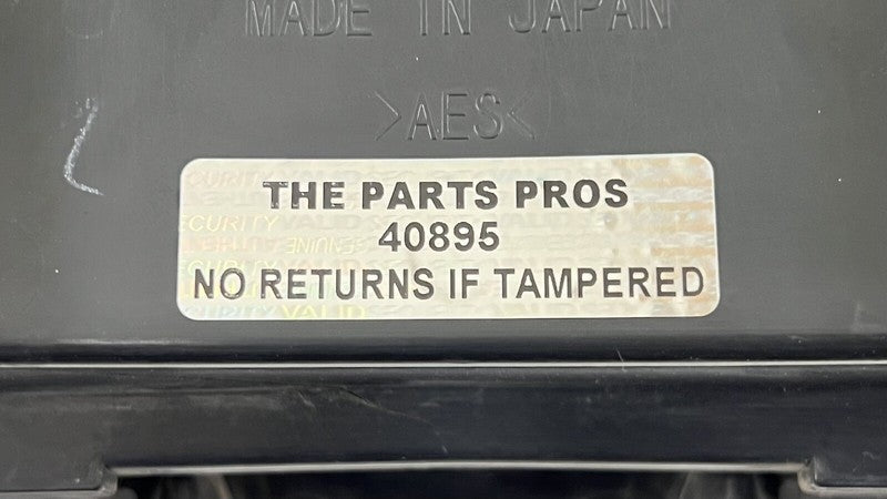 08-14 SUBARU WRX STI FRONT BUMPER UPPER GRILLE TRIM W/ EMBLEM OEM