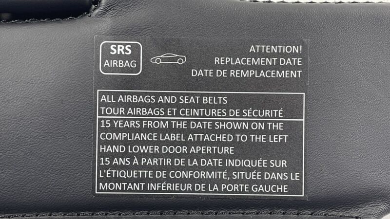 15-17 MCLAREN 650S SUNVISOR SUN VISOR SHADE PAIR LEATHER BLACK OEM