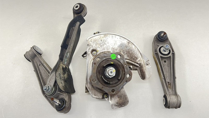 997 351 802 02 / 99735180202 05-12 PORSCHE BOXSTER 987 RIGHT FRONT SPINDLE KNUCKLE HUB W/ CONTROL ARM SET OEM
