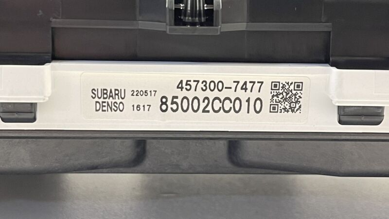 85002CC010 22-23 TOYOTA GR86 SPEEDOMETER SPEEDO GAUGE INSTRUMENT CLUSTER 3K MILES OEM