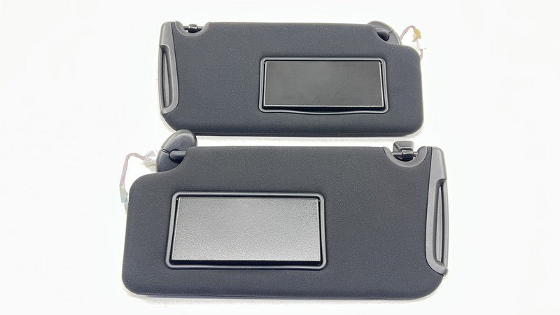 5PJ82DX9AC 15-23 DODGE CHARGER HELLCAT LEFT & RIGHT SUNVISOR SUN VISOR SHADE PAIR BLACK OEM