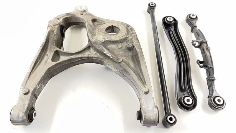 13-16 MERCEDES BENZ GL350 X166 RIGHT REAR CONTROL ARM SUSPENSION SET OF 4 OEM