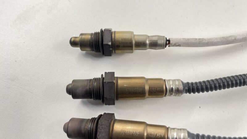 670002200 14-20 MASERATI GHIBLI AIR FUEL RATIO EXHAUST OXYGEN O2 SENSOR SET OF 4 OEM