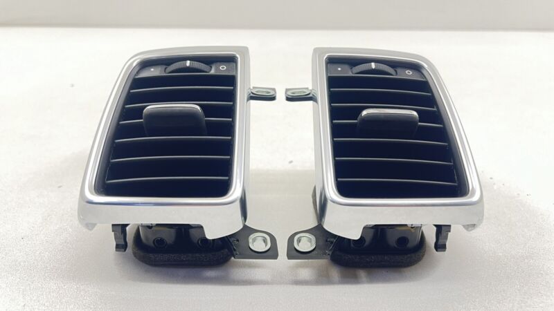 970.553.171 / 970 553 171 / 970553171 10-16 PORSCHE PANAMERA REAR LEFT AND RIGHT AIR VENT GRILLE GRILL TRIM PAIR OEM