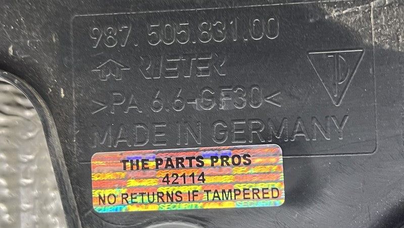 987.505.831.00 / 987 505 831 00 / 98750583100 05-08 PORSCHE BOXSTER 987 LEFT REAR WHEEL ARCH HEAT SHIELD GUARD COVER TRI