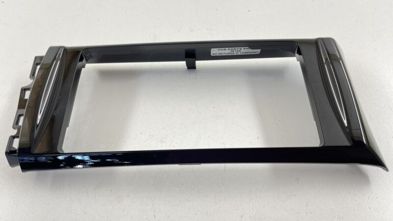 66060CA240 17-20 SUBARU BRZ CENTER DASH DISPLAY SCREEN RADIO SURROUND BEZEL PANEL TRIM OEM