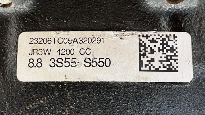 23206TC05A320291 2024 FORD MUSTANG GT REAR DIFFERENTIAL DIFF 3.55 RATIO LIMITED SLIP OEM