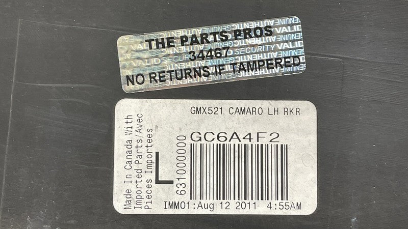 92196031 10-15 CHEVROLET CAMARO SS DRIVER LEFT SIDE SKIRT ROCKER PANEL COVER TRIM OEM