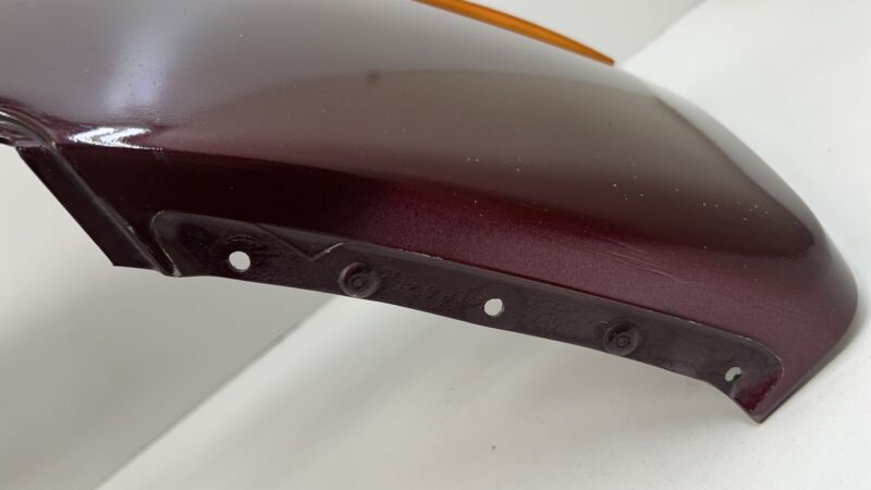 6G33-17D957 / 6G33 17D957 / 6G3317D957 07-10 ASTON MARTIN VANTAGE FRONT BUMPER COVER COMPLETE WITH GRILL MERLOT RED OEM