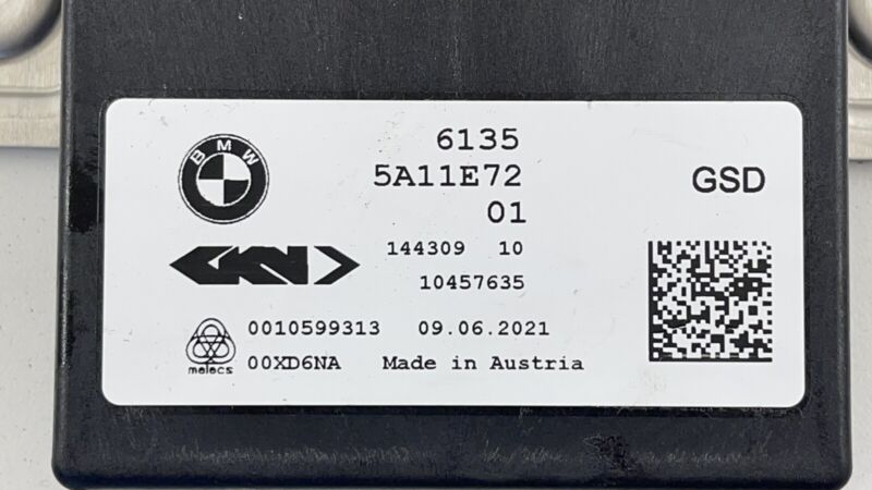 5A11E72 20-23 TOYOTA SUPRA REAR DIFFERENTIAL DIFF CARRIER CONTROL MODULE 5A11E72 OEM