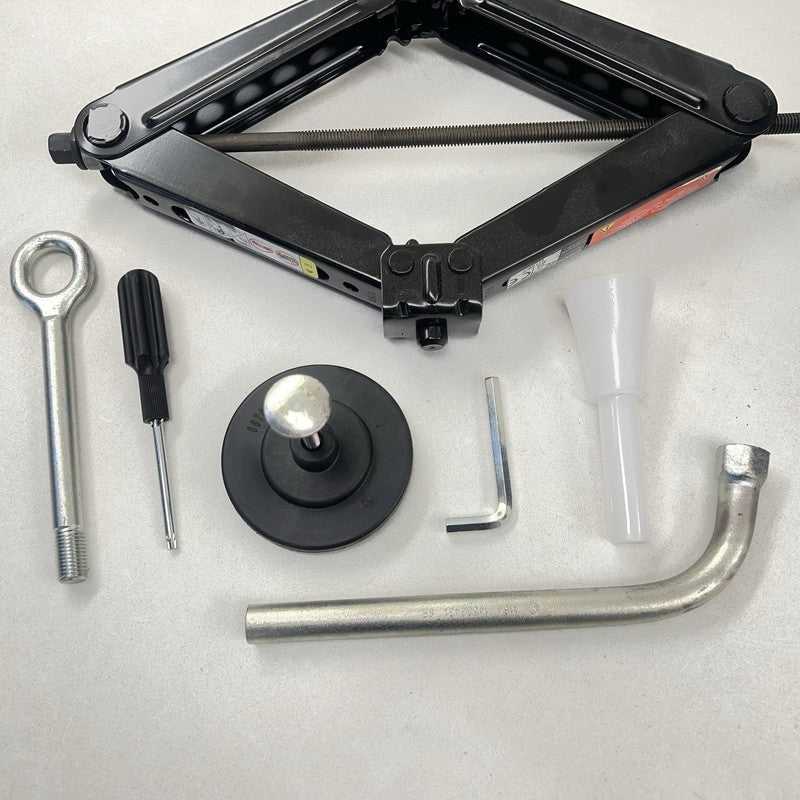 670108625 14-24 MASERATI GHIBLI EMERGENCY SPARE TIRE JACK LIFT TOOL KIT AIR TIRE PUMP OEM