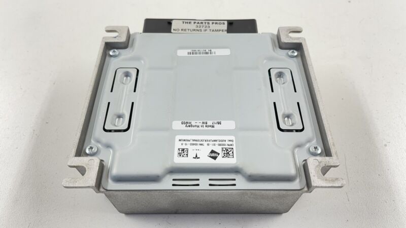 1004833-10-A / 1004833 10 A / 100483310A 17-20 TESLA MODEL S AMPLIFIER AMP AUDIO SOUND 1004833-10-A OEM