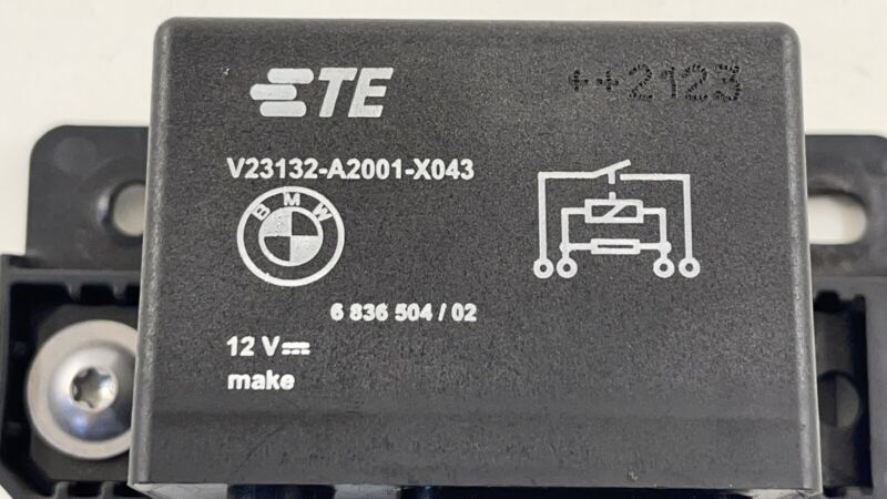 6 836 504 / 6836504 20-23 TOYOTA SUPRA RADIATOR COOLING FAN MOTOR RELAY CONTROL MODULE 6836504 OEM