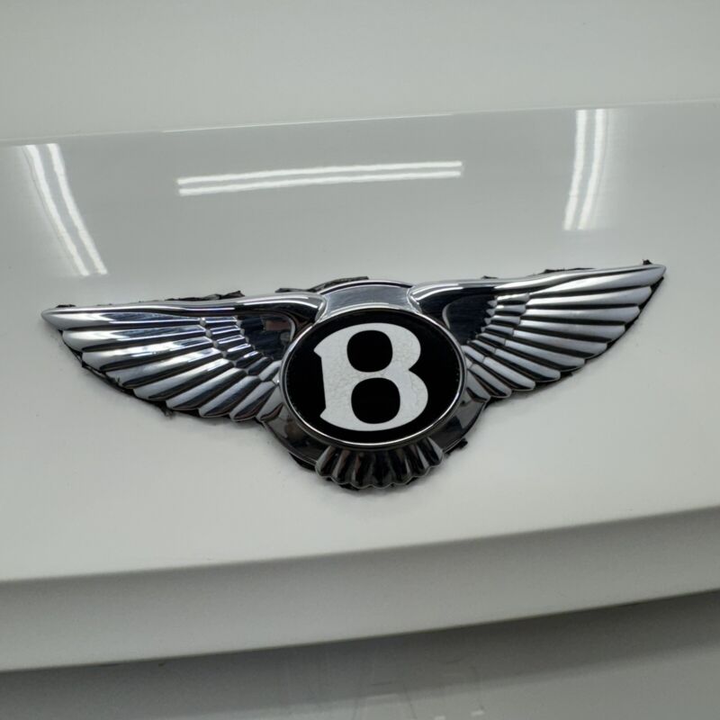 13-18 BENTLEY FLYING SPUR TRUNK LID REAR DECK COMPLETE WHITE OEM