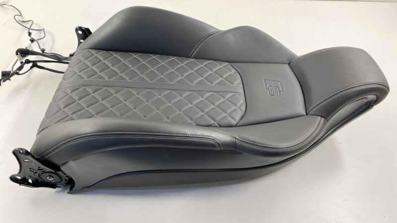 18-23 AUDI S5 PASSENGER RIGHT FRONT UPPER SEAT CUSHION COVER ASSEMBLY OEM
