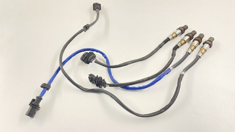 670009076 14-20 MASERATI GHIBLI AIR FUEL RATIO EXHAUST OXYGEN O2 SENSOR SET OF 4 OEM