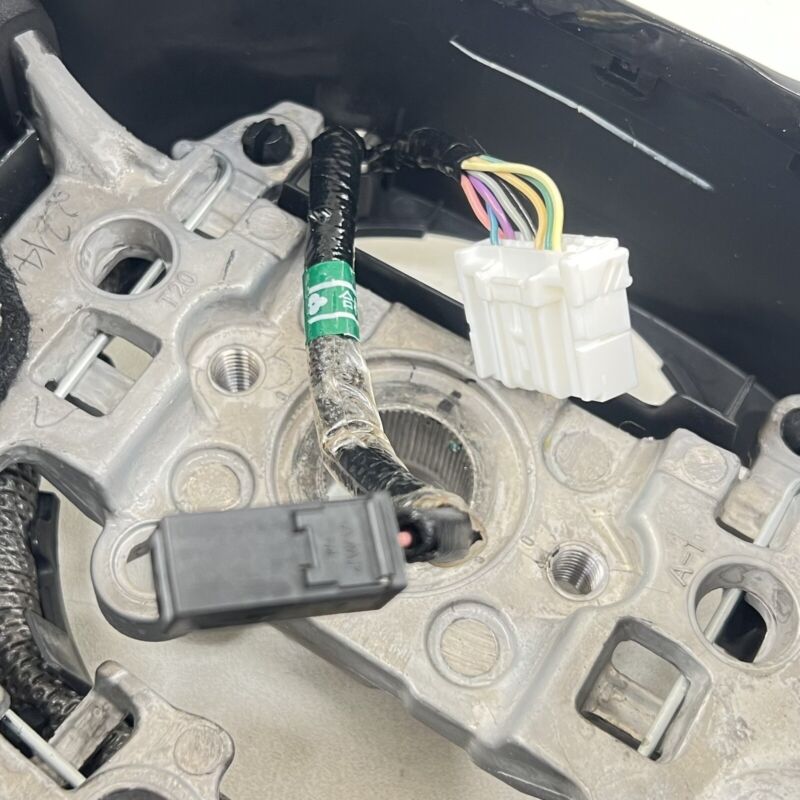 77901-T20-H020A / 77901 T20 H020A / 77901T20H020A 24-25 ACURA INTEGRA TYPE S STEERING WHEEL BLACK WITH RED STITCHING SUE