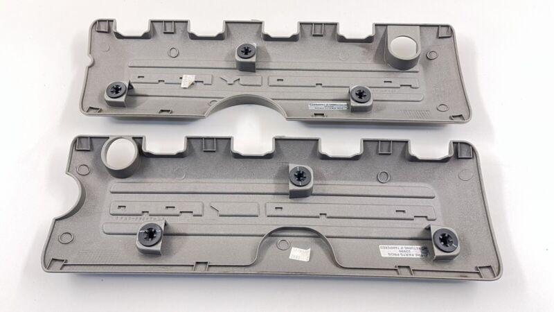 BR3E-6P067-DE / BR3E 6P067 DE / BR3E6P067DE 15-17 FORD MUSTANG GT 5.0L LEFT RIGHT MOTOR ENGINE APPEARANCE COVER PAIR OEM