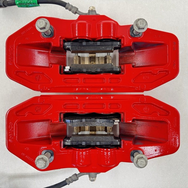 PR3C-2D242-GD / PR3C 2D242 GD / PR3C2D242GD 24-25 FORD MUSTANG GT FRONT & REAR CALIPER BRAKE BREMBO WITH ROTOR SET RED O