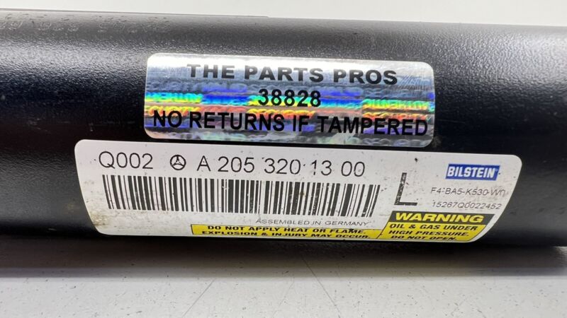 2053201300 / A2053201300 / A 205 320 13 00 1300 15-21 MERCEDES-BENZ C63S AMG W205 DRIVER LEFT REAR STRUT SHOCK ABSORBER