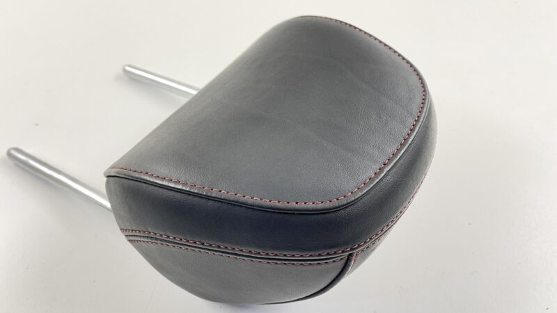 08-15 AUDI R8 LEFT OR RIGHT FRONT SEAT HEADREST HEAD REST LEATHER OEM