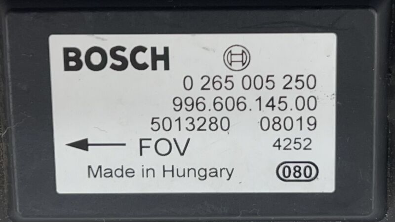 996.606.145.00 / 996 606 145 00 / 99660614500 05-08 PORSCHE BOXSTER 987 STABILITY YAW RATE SENSOR MODULE 99660614500 OEM