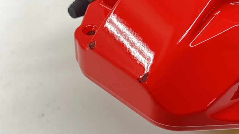 MR3V-2D243-BA / MR3V 2D243 BA / MR3V2D243BA 20-22 FORD MUSTANG GT500 DRIVER LEFT REAR CALIPER BRAKE BREMBO RED OEM