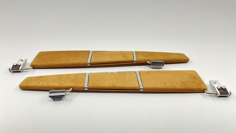 07-17 ASTON MARTIN VANTAGE LEFT & RIGHT FRONT SUNVISOR SUN VISOR SHADE PAIR OEM