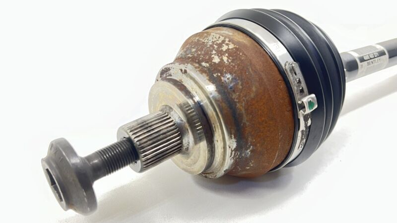 4W0 407 271 / 4W0407271 13-18 BENTLEY FLYING SPUR DRIVER LEFT FRONT AXLE SHAFT 4W0 407 271 OEM
