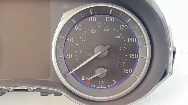 2903 160705 / 2903160705 2017 INFINITI Q50 RED SPORT SPEEDOMETER INSTRUMENT CLUSTER GAUGE 36K MILES OEM