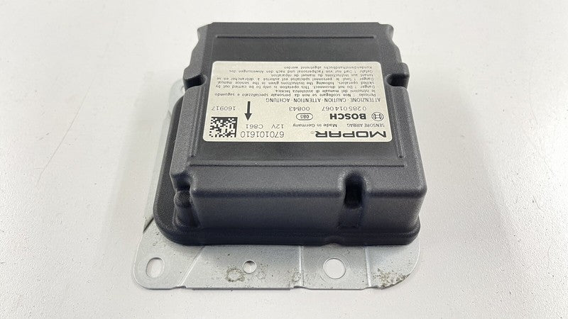 670101610 17-20 MASERATI GHIBLI AIRBAG AIR BAG SRS RESTRAINT MODULE 670101610 OEM