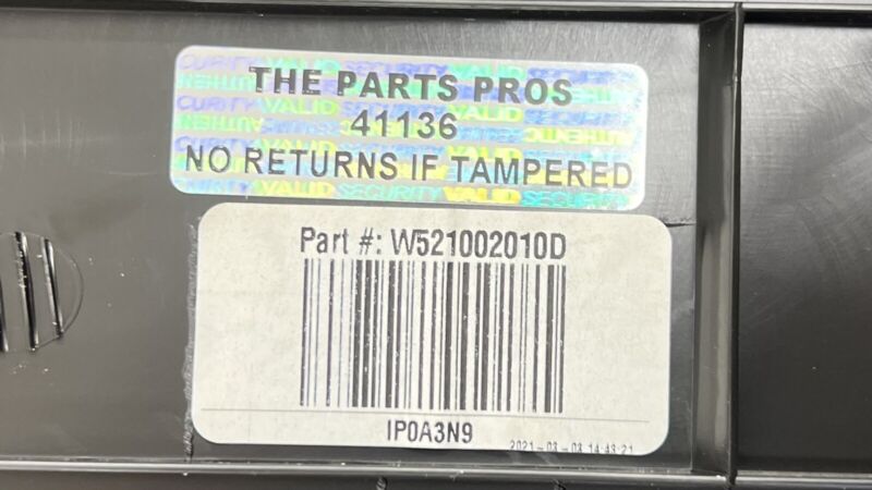 2293 3869 / 22933869 16-24 CHEVROLET CAMARO ZL1 SS DASHBOARD DASH BOARD INSTRUMENT PANEL COVER OEM