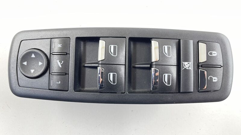 5PG12DX9AB 14-22 MASERATI GHIBLI DRIVER LEFT FRONT MASTER WINDOW CONTROL SWITCH OEM
