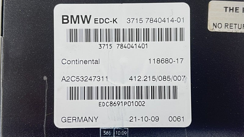 7 840 414 / 7840414 06-10 BMW M6 E63 E64 ELECTRONIC SUSPENSION DAMPER CONTROL MODULE OEM