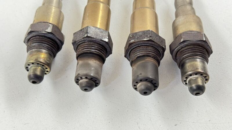 670009075 14-20 MASERATI GHIBLI AIR FUEL RATIO OXYGEN O2 SENSOR SET OF 4 OEM