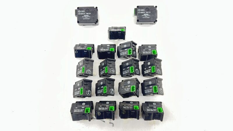 3D0 959 311 / 3D0959311 13-18 BENTLEY FLYING SPUR HVAC BOX HEATER AC FLAP MOTOR AIR MIX ACTUATOR SET OEM