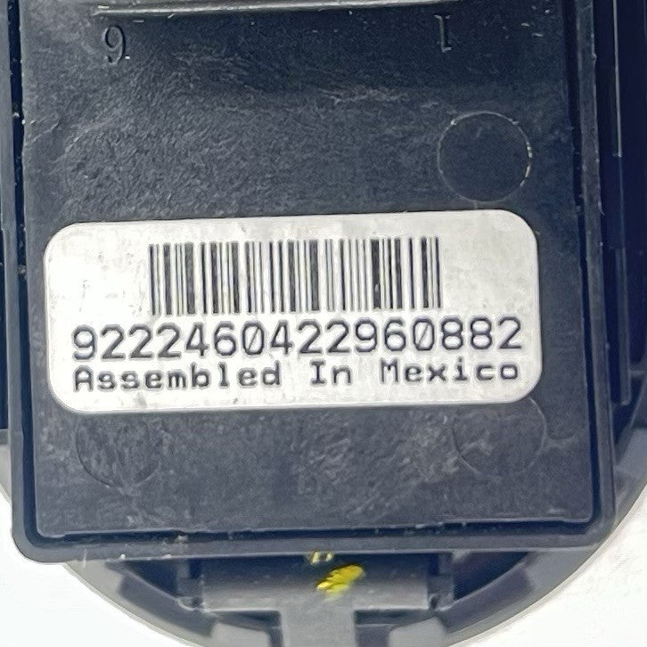 92224604 12-15 CHEVROLET CAMARO ZL1 HEADS UP DISPLAY HUD INFO CONTROL SWITCH 92224604 OEM