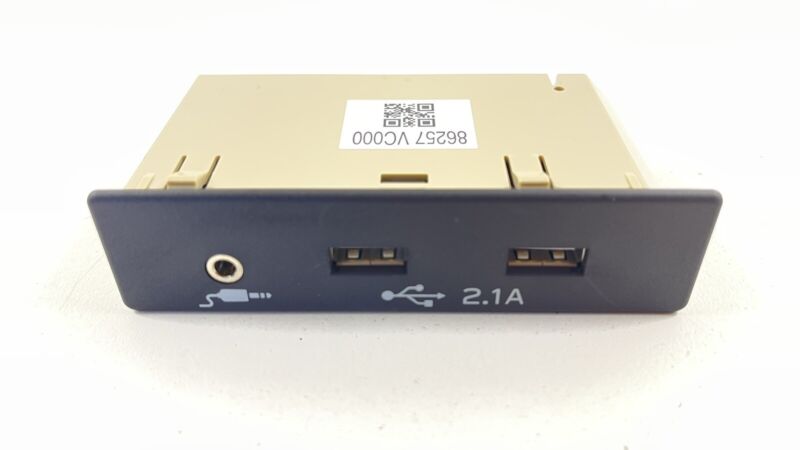 86257VC000 / 86257 VC000 2022 SUBARU WRX AUXILIARY AUX USB JACK INPUT PORT 86257VC000 OEM