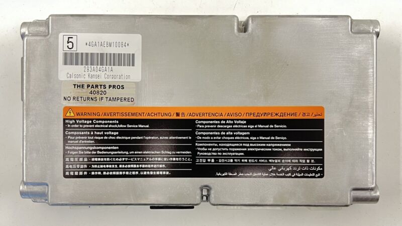 293A04GA1A 14-18 INFINITI Q50 HYBRID LITHIUM-ION BATTERY PACK CONTROL MODULE 293A04GA1A OEM