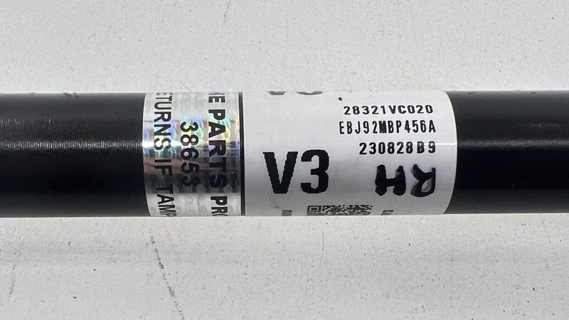 28321VC020 22-24 SUBARU WRX LEFT OR RIGHT FRONT AXLE SHAFT 28321VC020 OEM