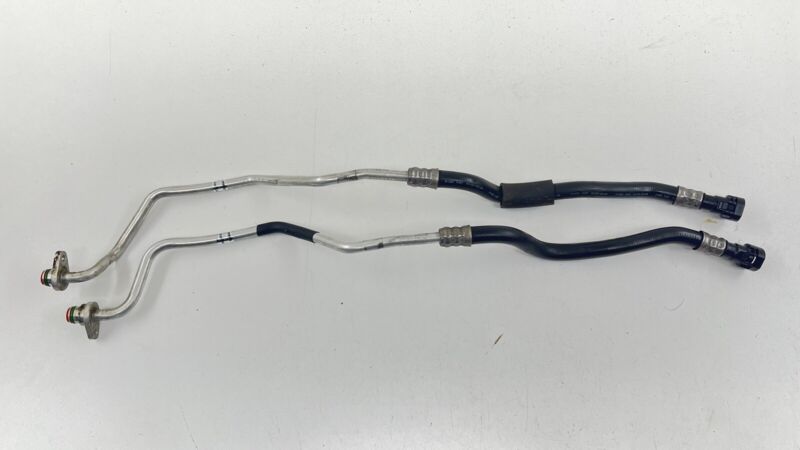 1722 2284698 / 17222284698 15-20 BMW M3 M4 F80 F82 F83 TRANSMISSION OIL COOLER PIPE LINE HOSE PAIR OEM