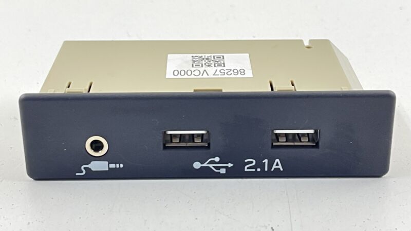 86257VC000 / 86257 VC000 22-23 SUBARU WRX AUXILIARY AUX USB JACK INPUT PORT 86257VC000 OEM