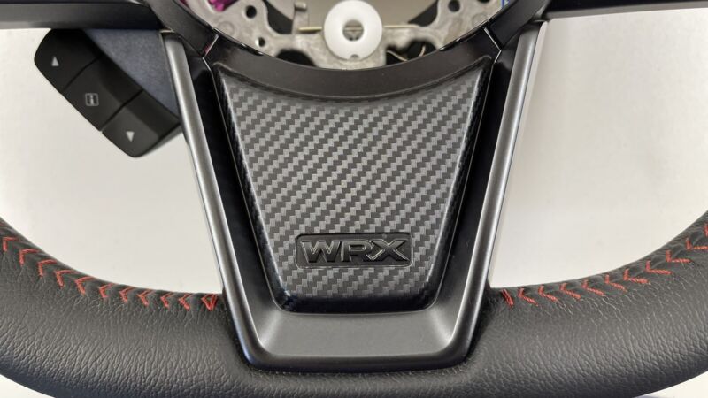 Does Not Apply 22-23 SUBARU WRX DRIVER STEERING WHEEL LEATHER BLACK OEM