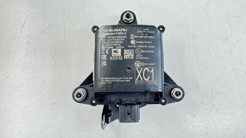 87611XC01A 24-25 SUBARU CROSSTREK RIGHT REAR BLIND SPOT RADAR MONITOR SENSOR W/ BRACKET OEM