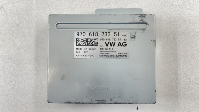 970.618.733.51 / 970 618 733 51 / 97061873351 10-16 PORSCHE PANAMERA REAR VIEW BACK UP CAMERA CONTROL MODULE 97061873351